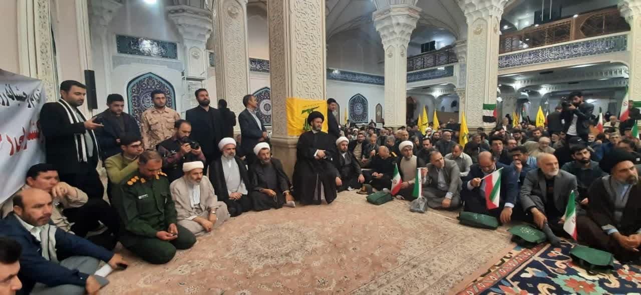 تجمع مردم اردبیل در محکومیت جنایات رژیم صهیونیستی تجمع مردم اردبیل در محکومیت جنایات رژیم صهیونیستی