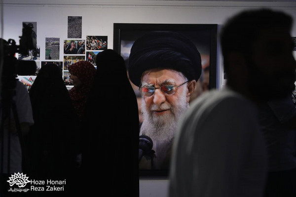 آیین گشایش نمایشگاه عکس «با طوفان الاقصی از آغاز تا پیروزی نهایی»