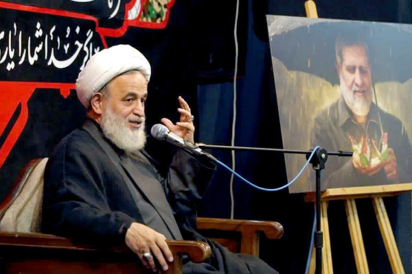 حضور پرشور اربعینی‌ها در چهلم شهدای اقتدار کرمانشاه با سخنرانی حجت الاسلام استاد پناهیان