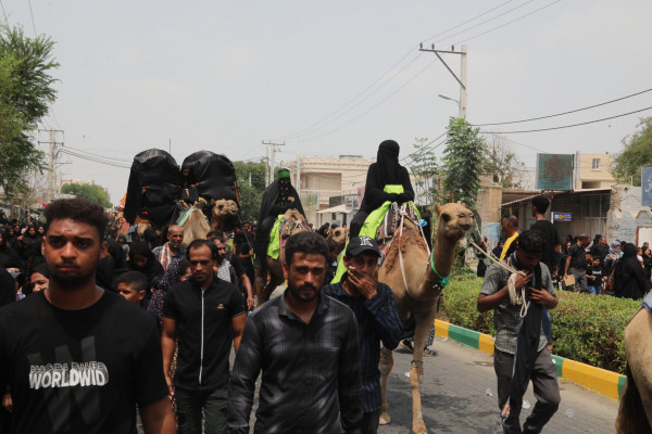 «شیر و کُتل» رسم ۴۰۰ ساله مینابی‌ها در روز عاشورا