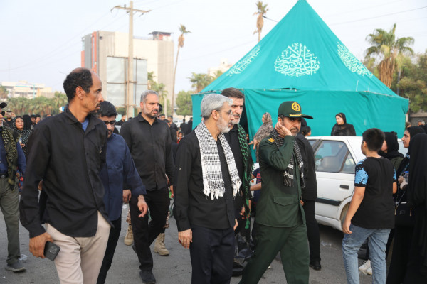 مراسم جاماندگان اربعین حسینی در بندرعباس