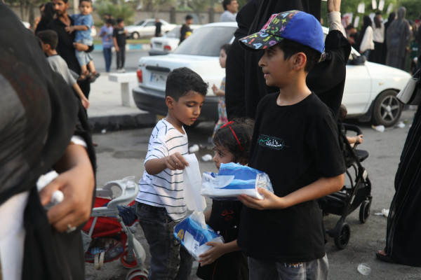 مراسم جاماندگان اربعین حسینی در بندرعباس