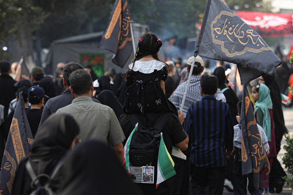 مراسم آیینی جاماندگان اربعین حسینی