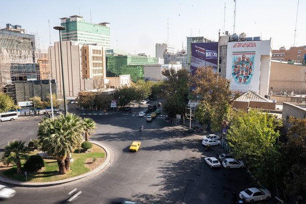 نقاشی دیواری شهدای جنگ ۱۲ روزه