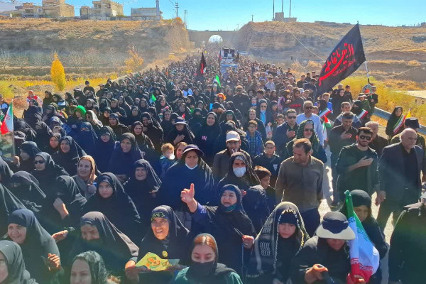 آئین پیاده‌روی حرم تا حرم در یاسوج برگزار شد