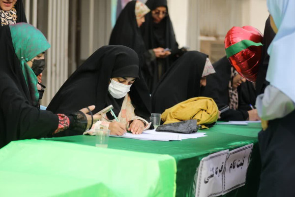 گلباران علی‌آبادکتول به مناسبت ولادت حضرت زهرا (س)