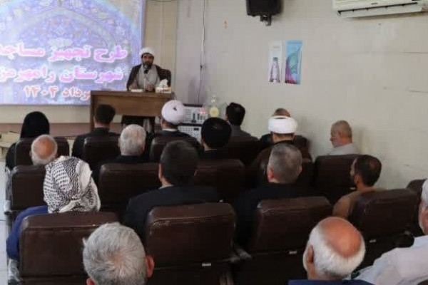 اجرای طرح تجهیز مساجد رامهرمز با توزیع ۲۴ کولر جدید